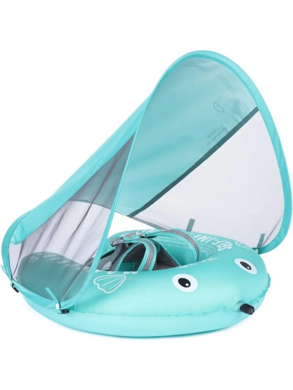 UPF 50+ Baby Swim Float with Canopy | Safe & Fun Infant Pool Float